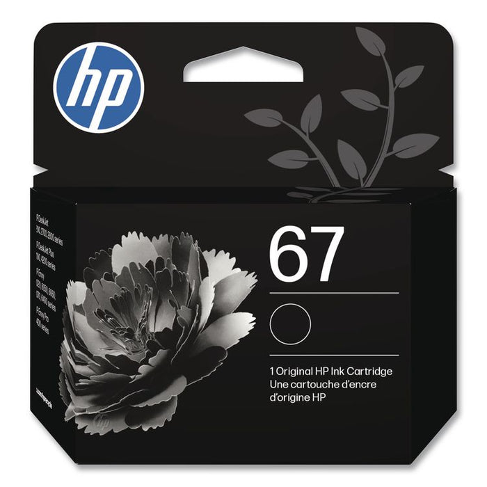 HP 67, (3YM56AN) Black Original Ink Cartridge