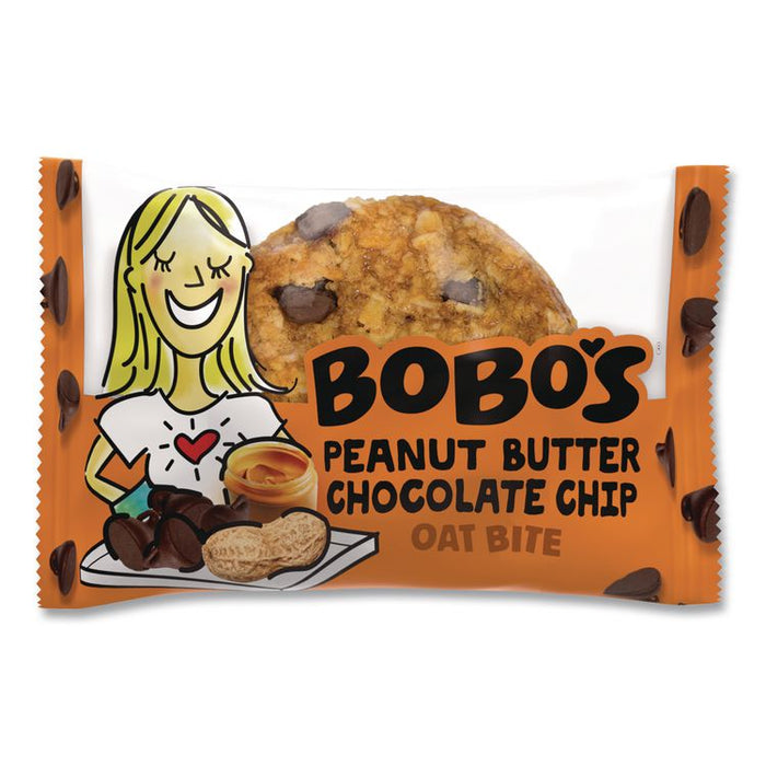 Oatmeal Bites, Peanut Butter Chocolate Chip, 1.3 oz Individually Wrapped, 25/Box