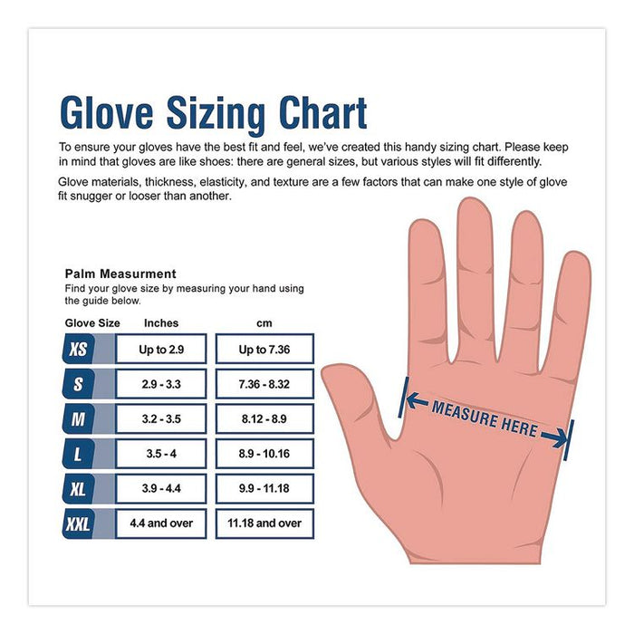Industrial Vinyl Gloves, Powder-Free, Large, 3 mil Thick, 9.5" Long, Clear, 100/Box