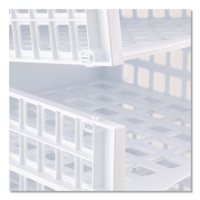 Literature Organizer, 8 Sections, 21 x 12.25, White