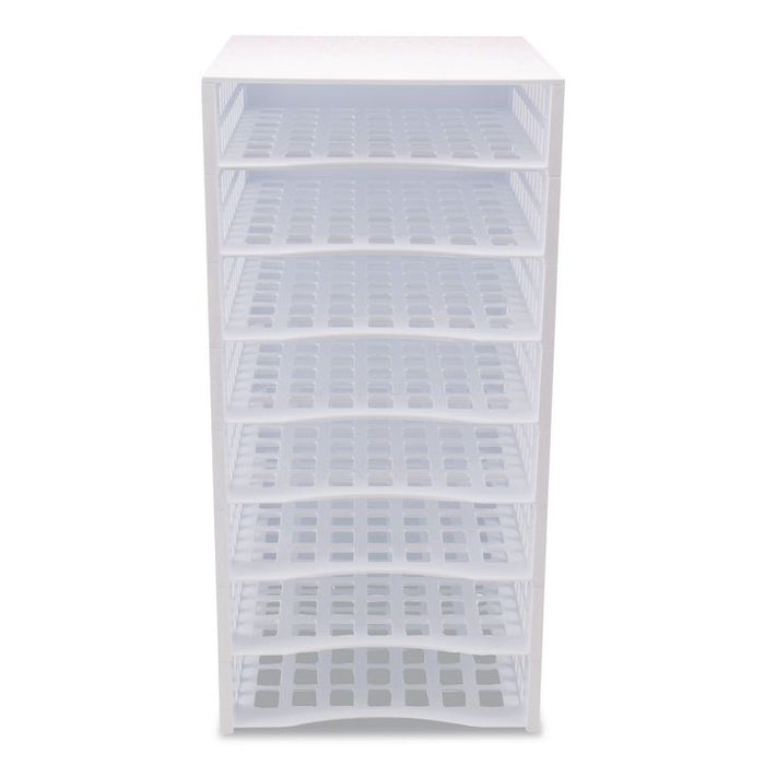 Literature Organizer, 8 Sections, 21 x 12.25, White
