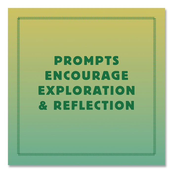Guided Journal: Spark Adventure - A Journal for Trailblazers and Wanderers, Green/Gold Cover, (88) 8 x 6 Sheets