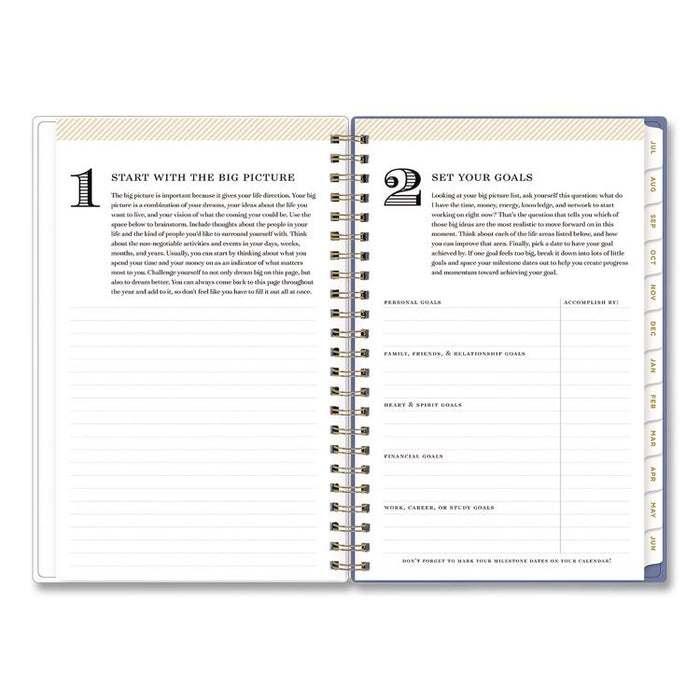 Day Designer Climbing Floral Blush Create-Your-Own Cover Weekly/Monthly Planner, 8 x 5, 12-Month: July 2025 to June 2026