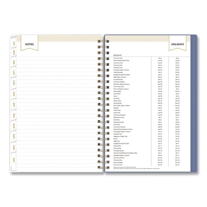 Day Designer Climbing Floral Blush Create-Your-Own Cover Weekly/Monthly Planner, 8 x 5, 12-Month: July 2025 to June 2026