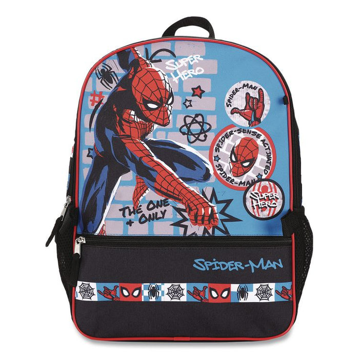 Spiderman Kids 5-Piece Backpack Set, 16", Multicolor