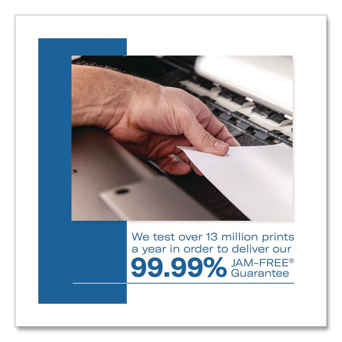 Premium Color Copy Cover, 100 Bright, 80 lb Cover Weight, 8.5 x 11, Photo White, 250 Sheets/Ream, 8 Reams/Carton