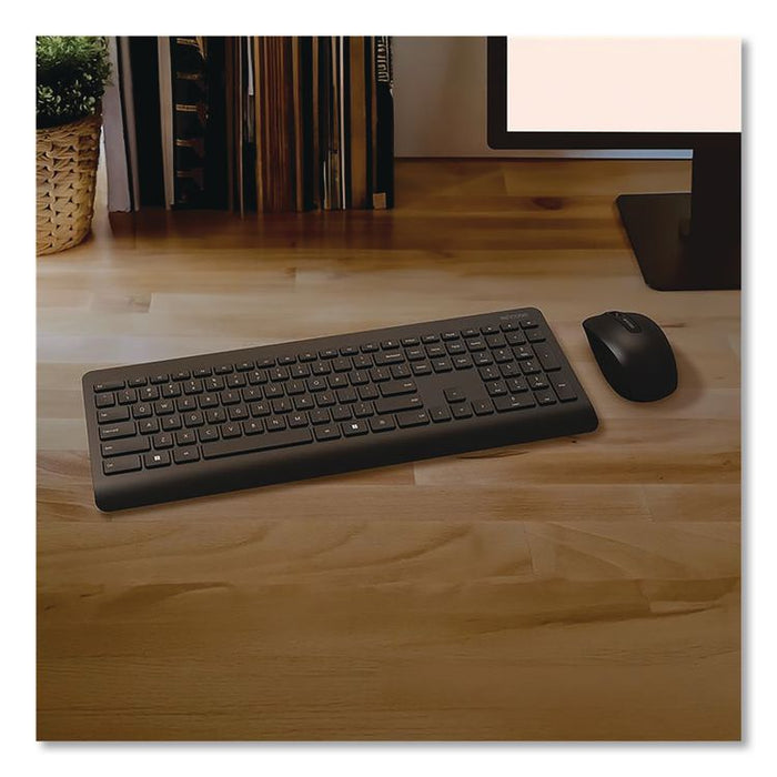 Wireless Desktop 900 Keyboard and Optical Mouse Combo, 2.4 GHz Frequency/30 ft Wireless Range, Black