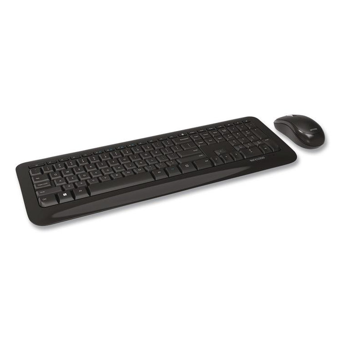 Wireless Desktop 850 Keyboard and Optical Mouse Combo, 2.4 GHz Frequency/15 ft Wireless Range, Black