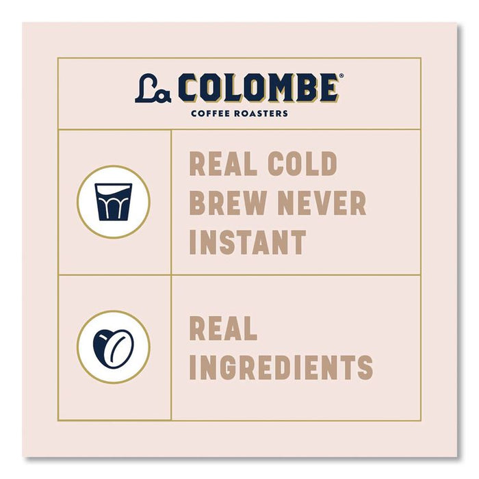 Draft Latte Cold Brew, Caramel Latte, 11 oz Can, 12/Carton