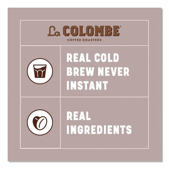 Draft Latte Cold Brew, Vanilla Latte with Oat Milk, 11 oz Can, 12/Carton