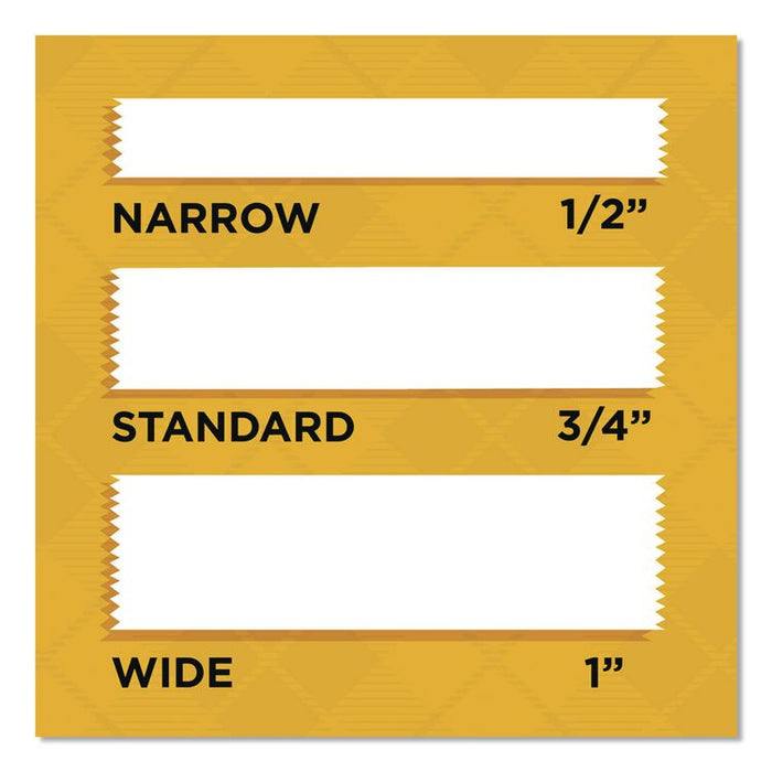 Double-Sided Permanent Tape in Handheld Dispenser, 1" Core, 0.5" x 37.5 ft, Clear, 72/Carton