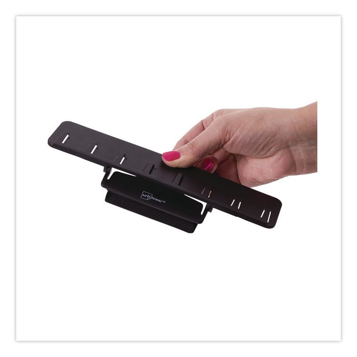 Monitor Document and Note Holder, Hold Up to 4 Legal Size Sheets, Plastic, Black