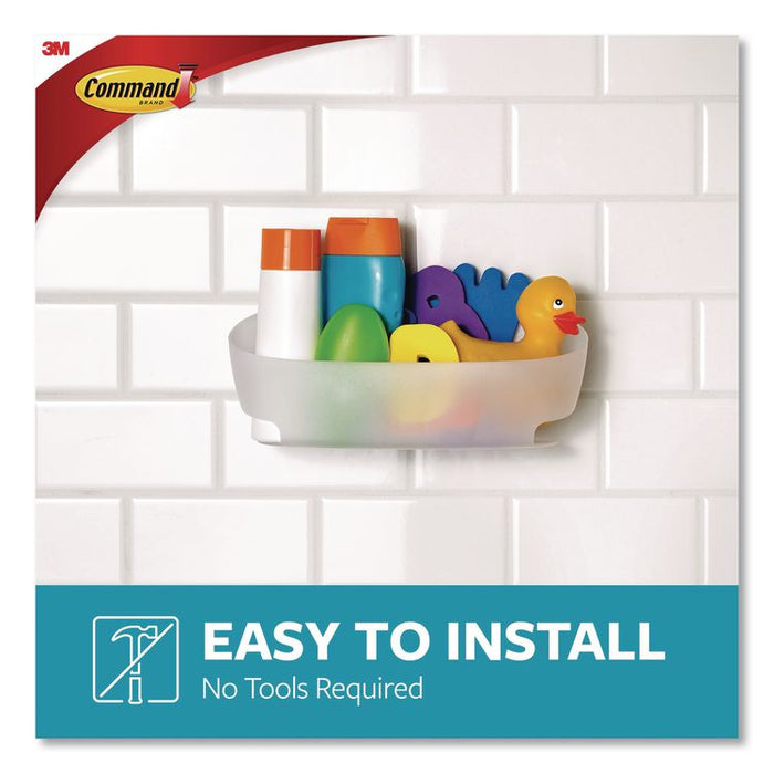 Bath Shower Caddy, 11.45 x 4.8 x 4, Clear