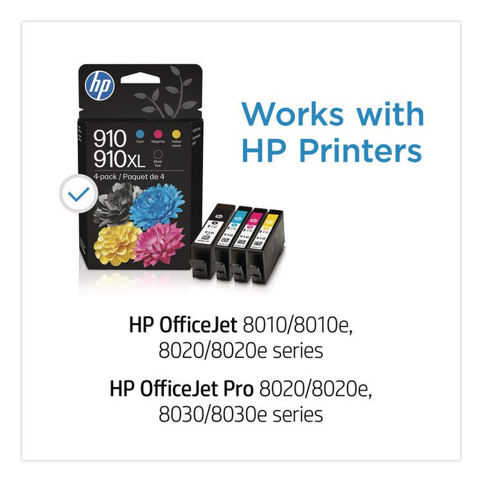 HP 910XL, (3YL65AN) High-Yield Black Original Ink Cartridge
