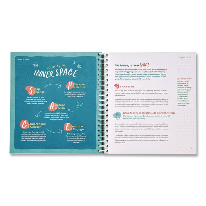 Guided Journal: Practice Makes Purpose by Melissa Bernstein and Shiri Mund, PhD, Green Tree Cover, (90) Sheets