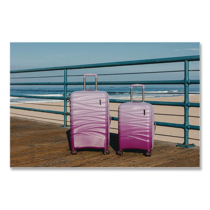 Cascade Hardside Spinner Suitcase, 17.75 x 10 x 26.75, Purple Haze