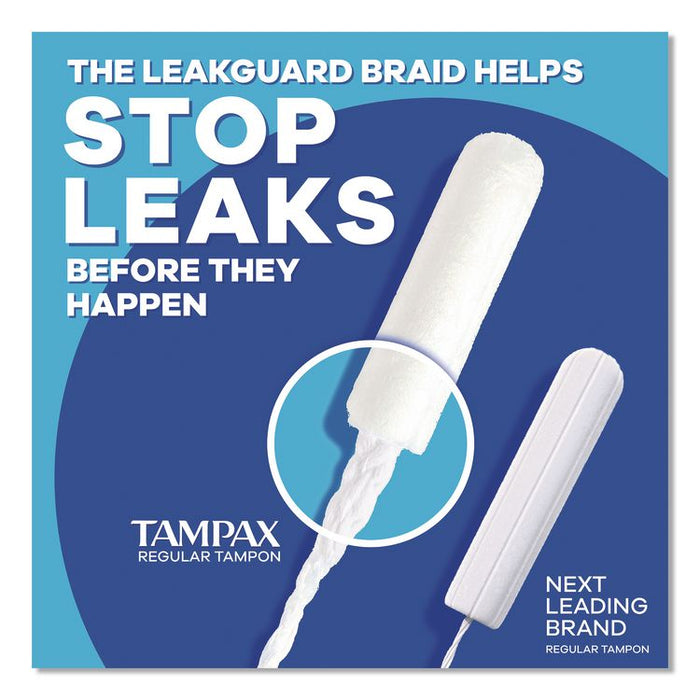 Pearl Tampons, Regular Absorbency, 50/Pack