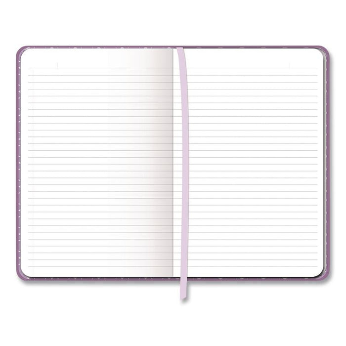 Hardcover Journal, (3) Elegant Geo Gold-Foil Patterns, Medium/College Rule, Assorted Colors, (64) 8.25 x 5.5 Sheets, 3/Pack