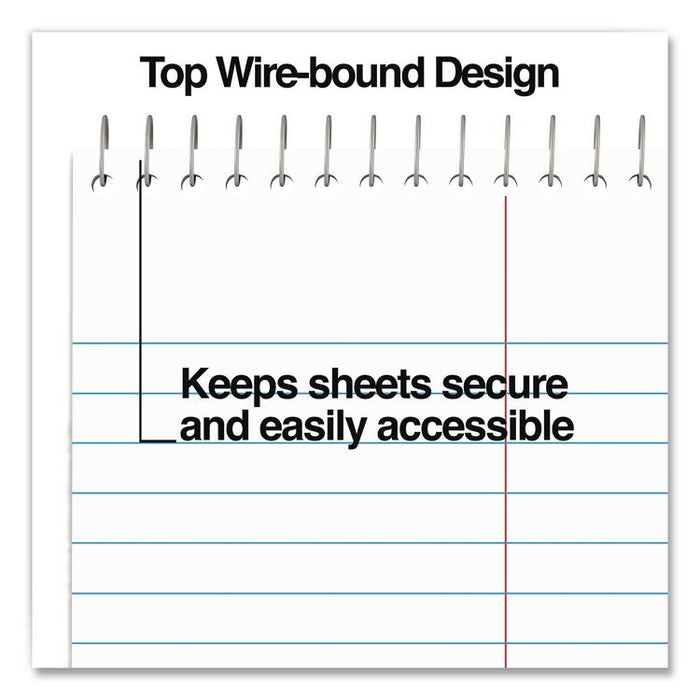 100% Recycled Steno Pads, Gregg Rule, (80) White 6 x 9 Sheets, 12/Pack