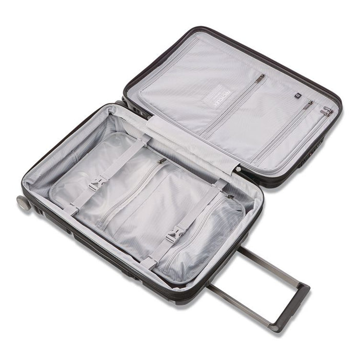 Outline Pro Hardside Spinner Suitcase, 15 x 10 x 23, Midnight Black
