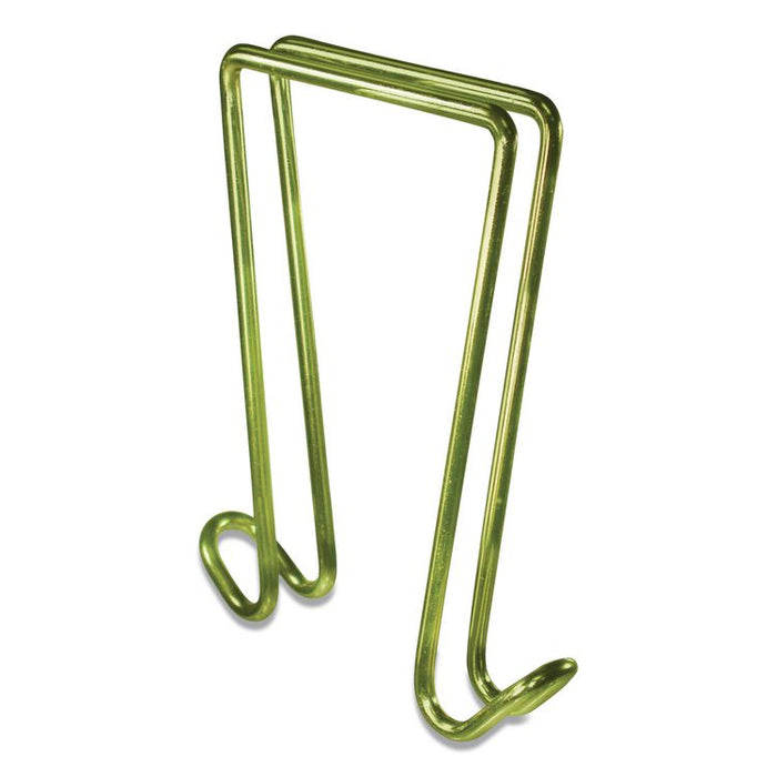 Double-Sided Coat Clip Cubicle Accessory, Metal, Brass