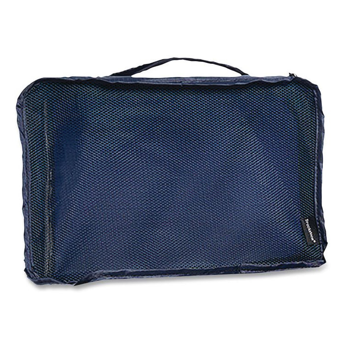 Six-Piece Travel Pouch Set, 12.2 x 1.97 x 9.65, Blue