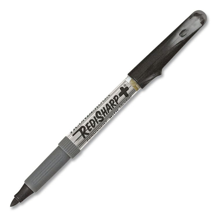 RediSharp+ Permanent Markers, Fine Tip, Black