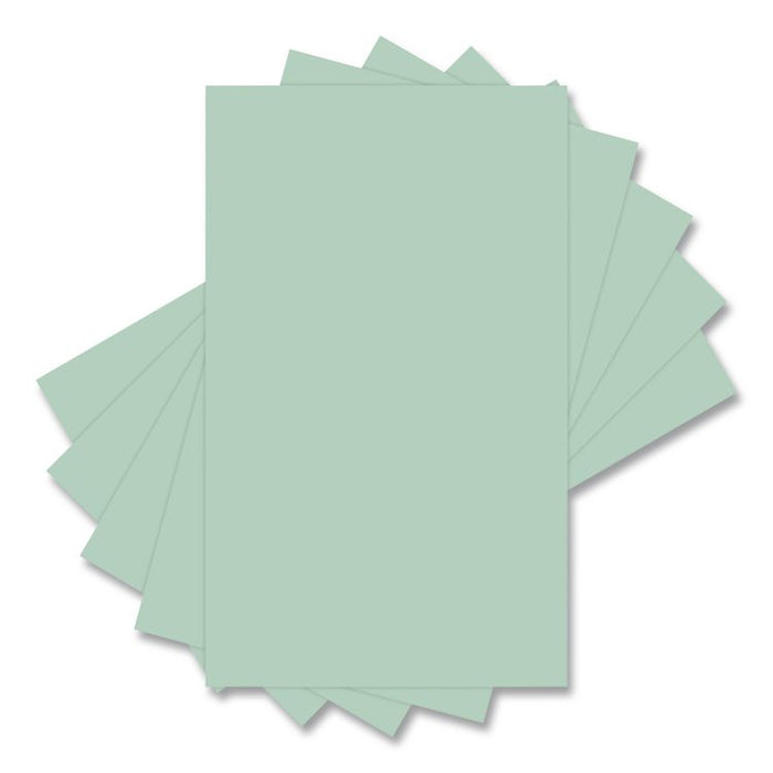 Colors 30% Recycled Multipurpose Color Paper, 20 lb Bond Weight, 8.5 x 14, Green, 500 Sheets/Ream, 10 Reams/Carton