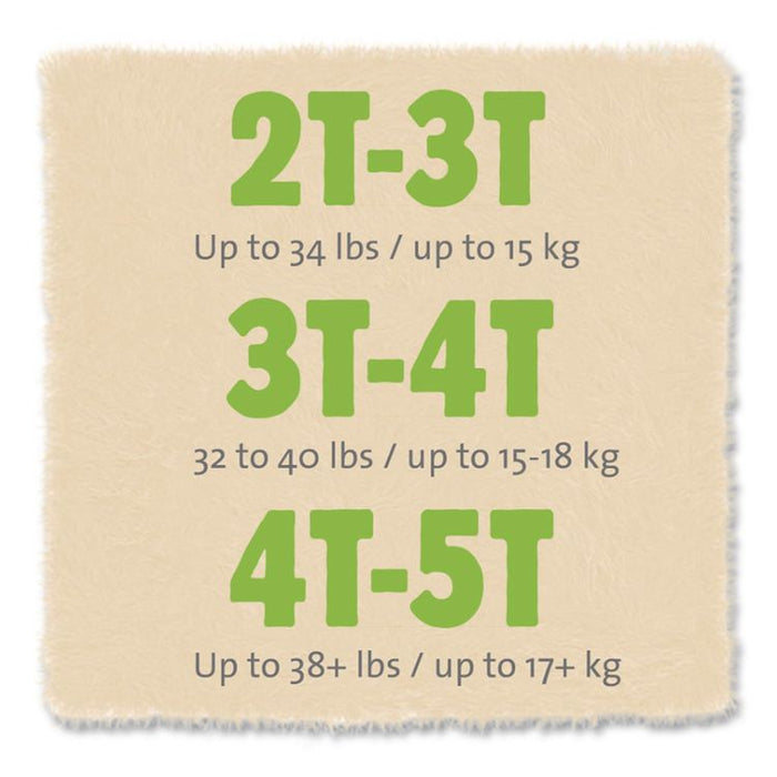 CutiePants Refastenable Training Pants for Boys, Size 2T-3T, Up to 34 lbs, 104/Carton