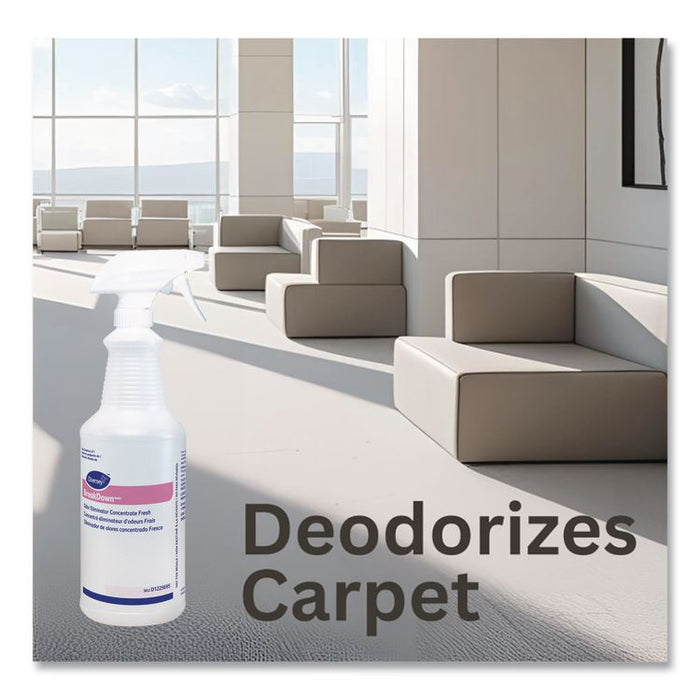 BreakDown Empty Spray Bottle, 32 oz, Clear, 12/Carton