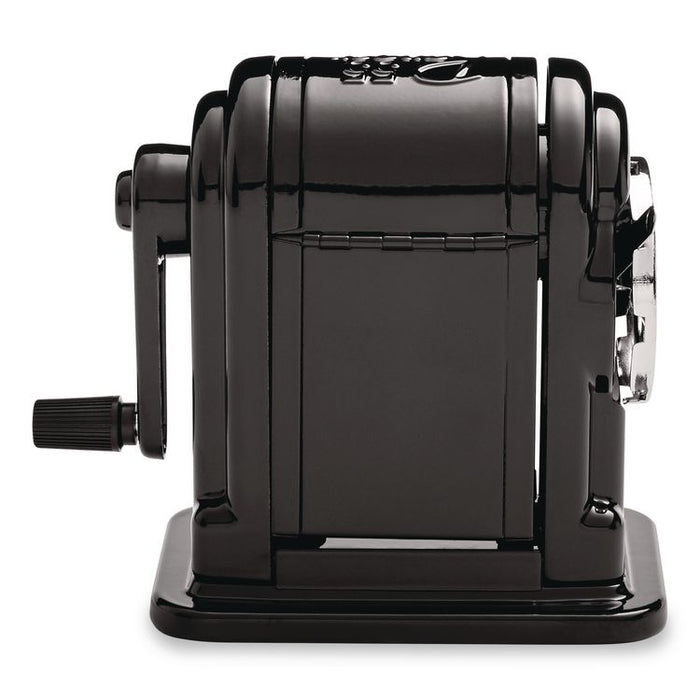 Ranger 55 Classroom Manual Pencil Sharpener, Manually-Powered, 3.25 x 6 x 5.5, Black, 6/Carton