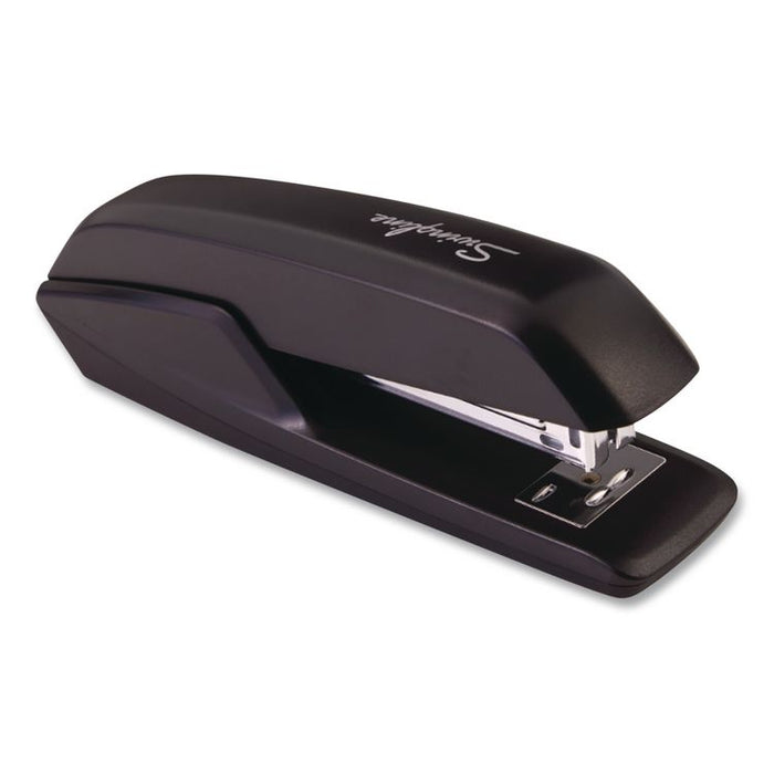 Standard Full Strip Desk Stapler, Eco Version, 15-Sheet Capacity, Black, 12/Carton