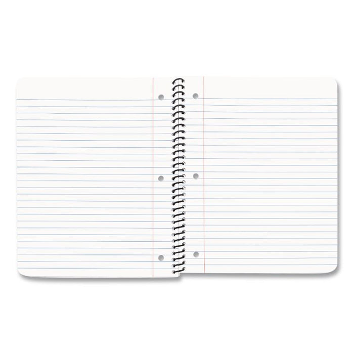 Licensed Spiral Notebook, Super Mario, 1-Subject, Wide/Legal Rule, Multicolor Cover, (70) 10.5 x 8 Sheets