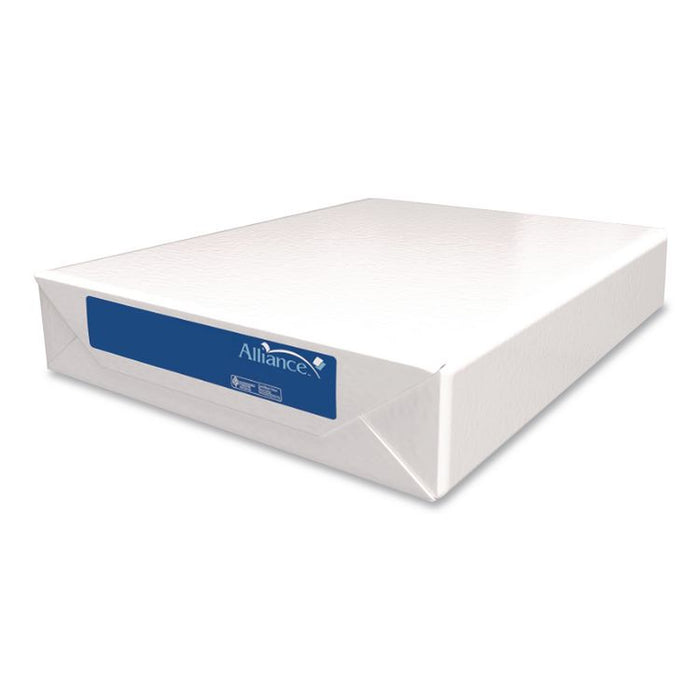 Punched Laser Cut Sheets, 92 Bright, Side: 19-Hole, 20 lb Bond Weight, 8.5 x 11, White, 500 Sheets/Ream, 5 Reams/Carton
