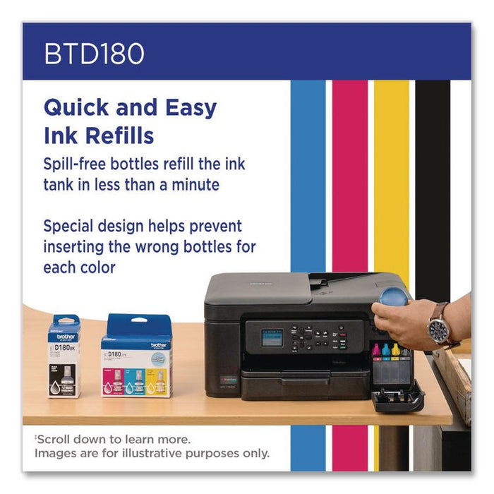 BTD180 INKvestment High-Yield Ink, 5,000 Page-Yield, Yellow