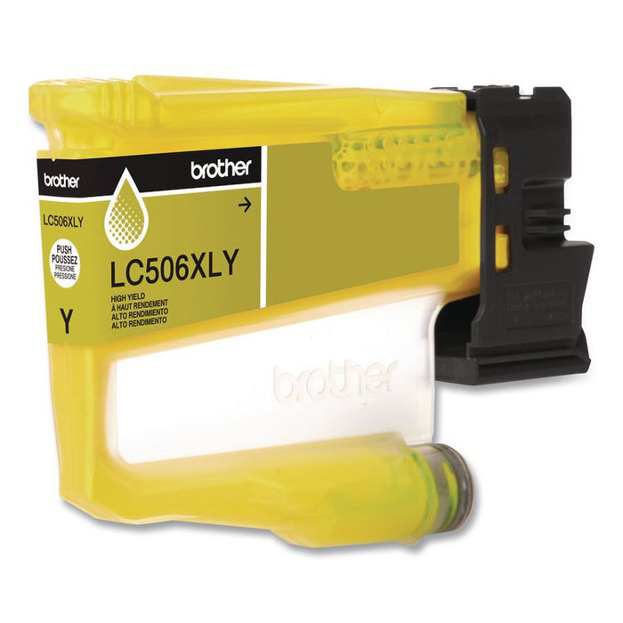 LC506 INKvestment, High-Yield Ink, 1,500 Page-Yield, Yellow