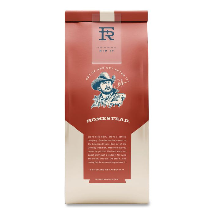 Whole Bean Coffee, Homestead, 12 oz Bag