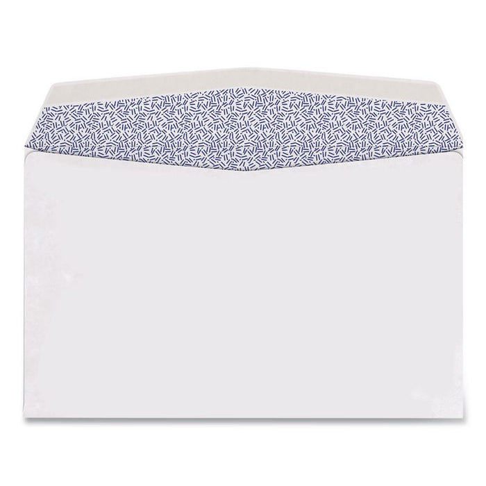 W-2 Laser Double Window Envelope, Commercial Flap, Gummed Closure, 5.63 x 9, White, 100/Pack