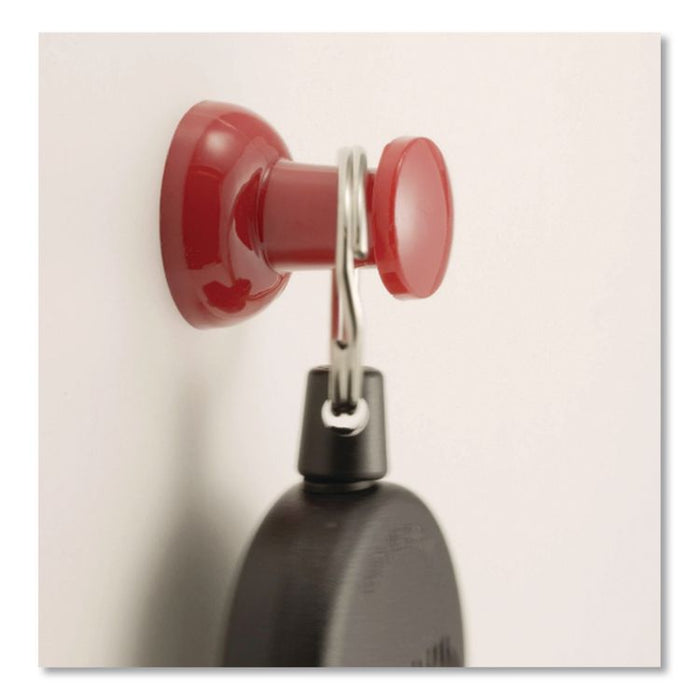 Giant Push Pins, Assorted Colors, Plastic, 1.5" Pin, 12/Pack