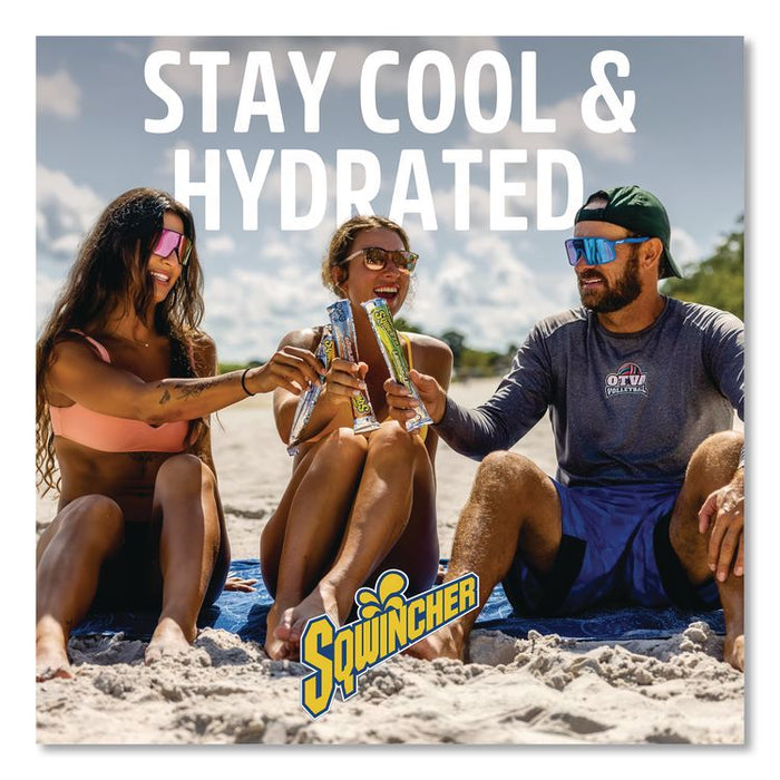 Sqweeze Freeze Pops, Assorted Flavors, 3 oz Packets, 150/Carton