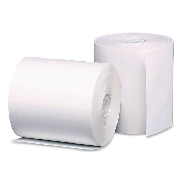 BPA-Free Thermal POS Rolls, 0.5" Core, 2.25" x 42 ft, White, 48/Carton