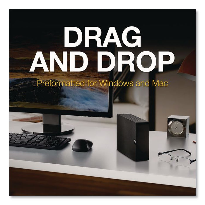 Expansion Desktop External Hard Drive, 8 TB, USB 3.0, Black