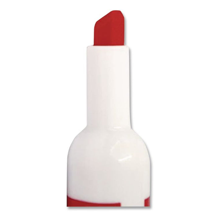 Dry Erase Marker, Bullet Tip, Red