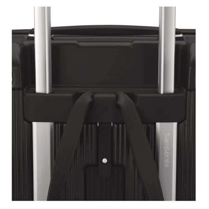 Silhouette 18 Hardside Spinner Suitcase, 10.5 x 14.8 x 23, Black
