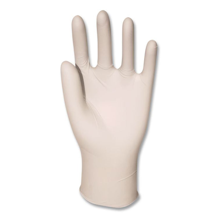 L5101 Series Powdered Latex Gloves, Medium, 4 mil Thick, 9" Long, Cream, 100/Box, 10 Boxes/Carton