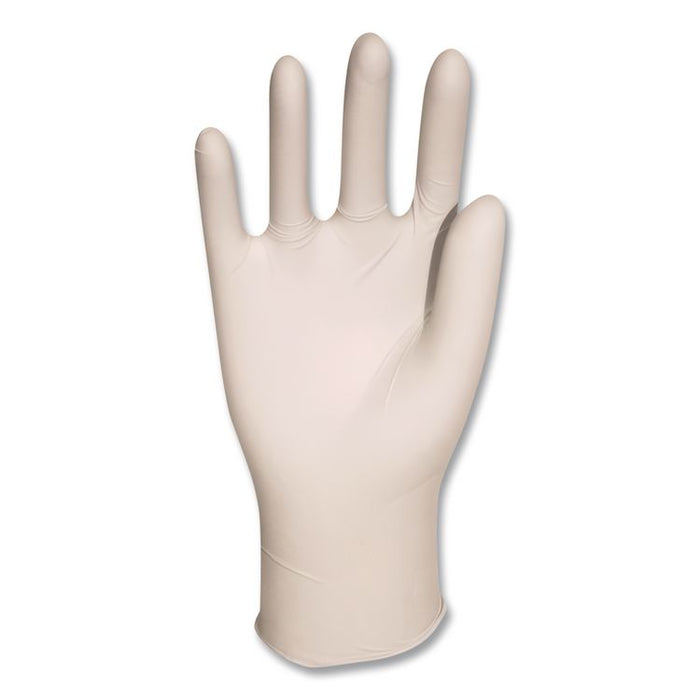 L5101 Series Lightly Powdered Latex Gloves, X-Large, 4 mil Thick, 9" Long, Cream, 100/Box