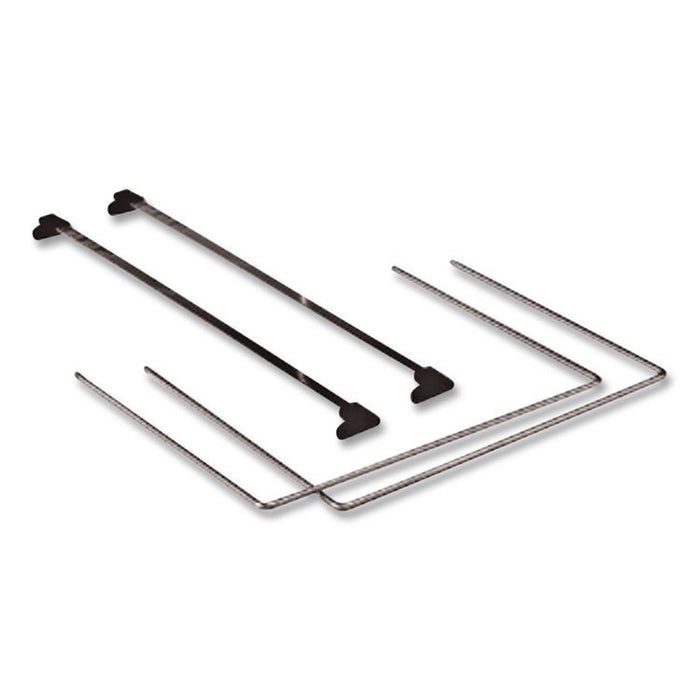 Letter Size Adjustable Hanging File Folder Frame, 14" to 18" Long, Gray/Silver, 2/Box