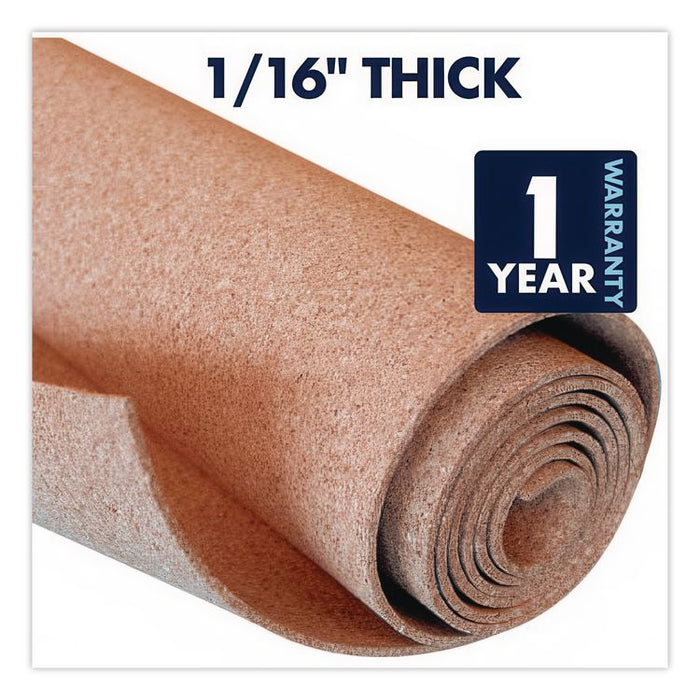 Cork Roll, 24" x 0.06" x 48", Brown