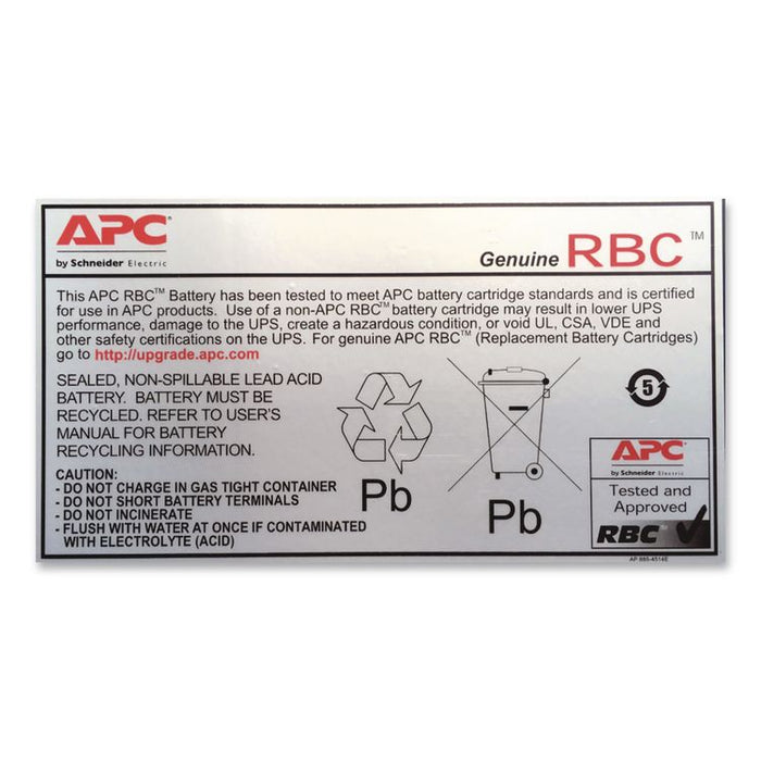 UPS Replacement Battery, Cartridge #17 (RBC17)