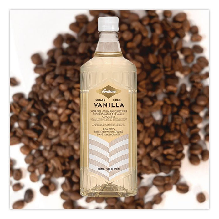 Flavored Coffee Syrup, Sugar Free Vanilla, 1 L Bottle